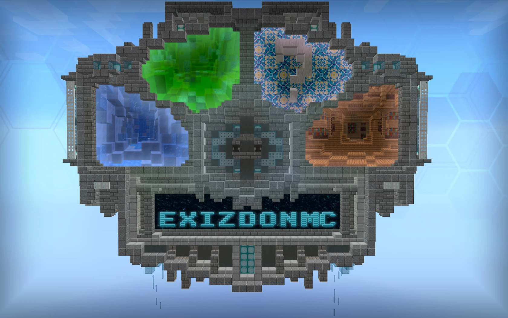 Скриншот сервера ExizdonMC