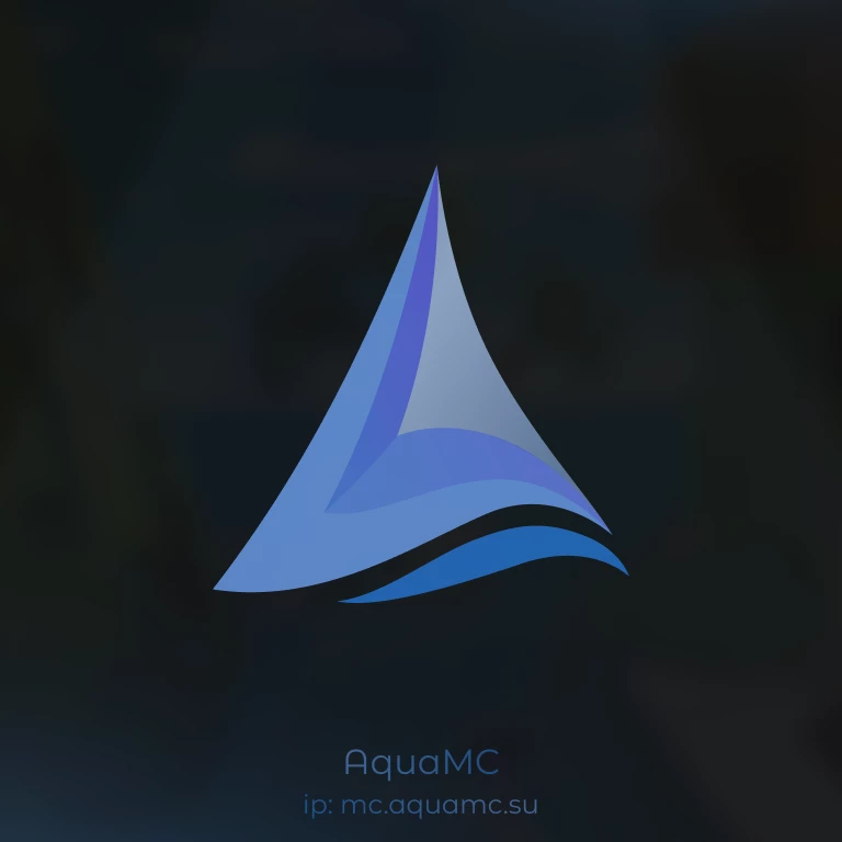 Скриншот сервера AquaMC