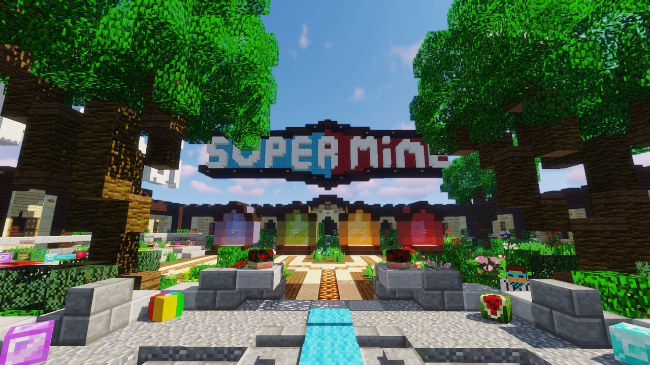 Скриншот сервера SuperMine