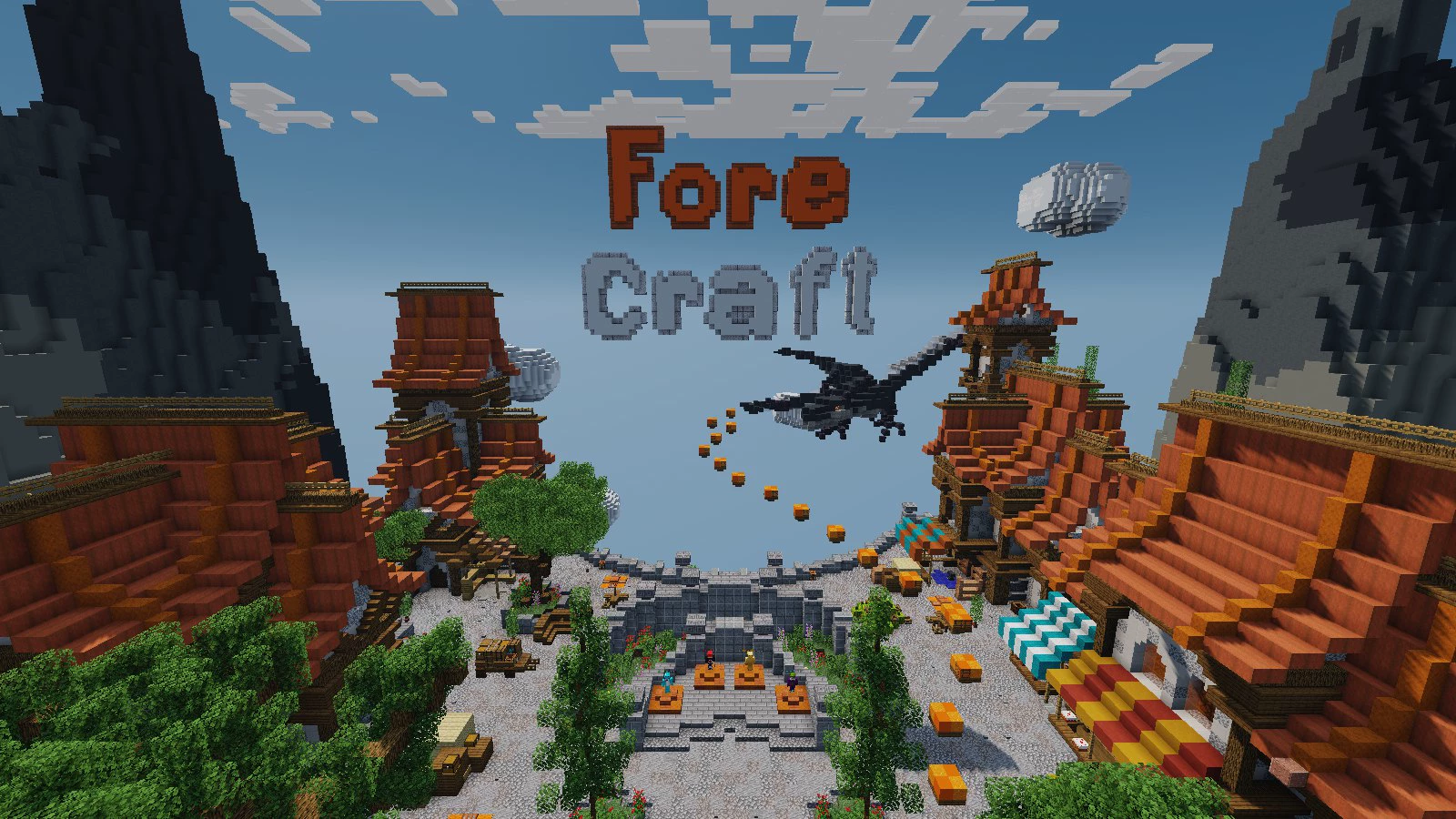 Скриншот сервера ForeCraft