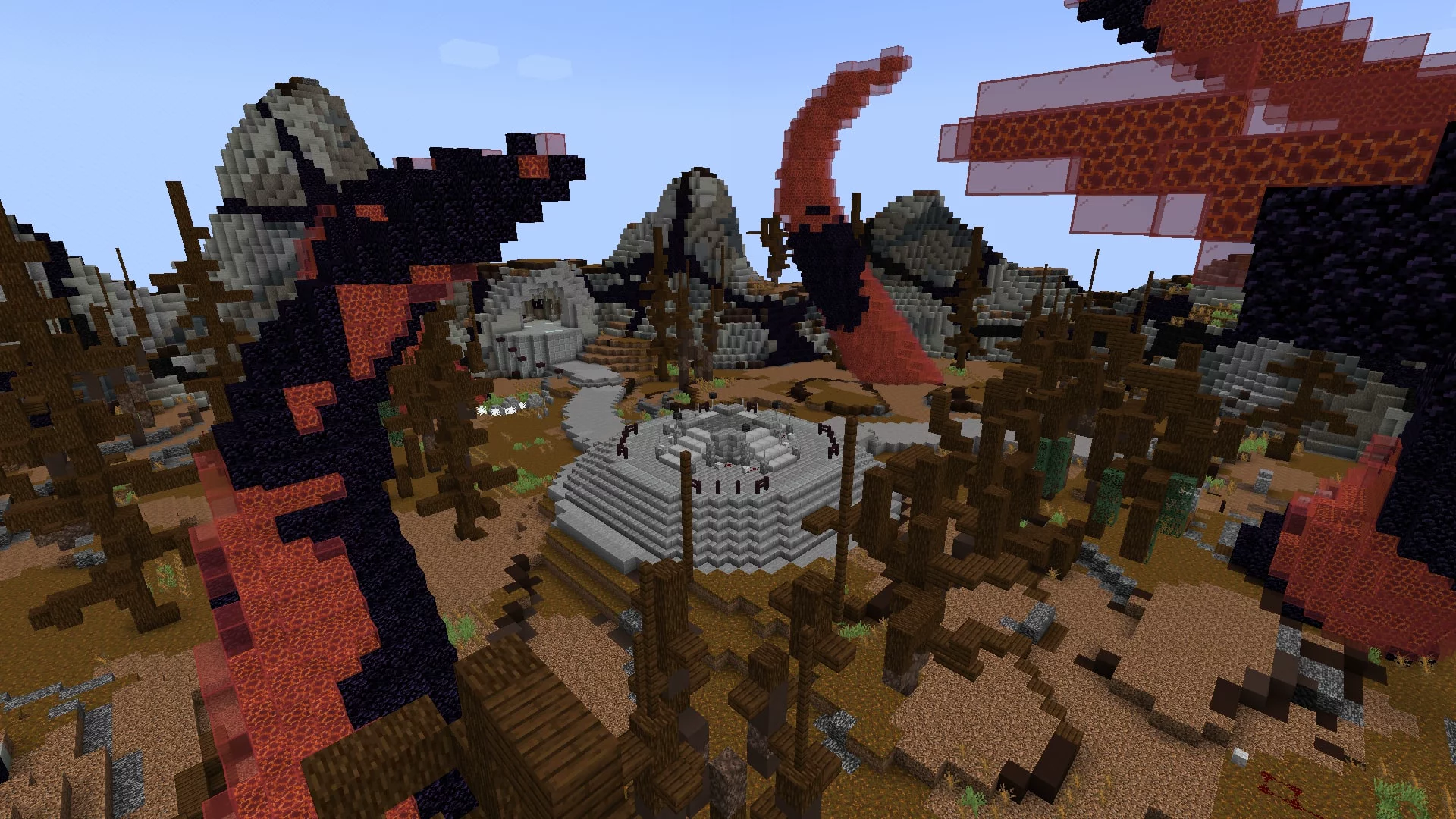 Скриншот сервера A Minecraft Server