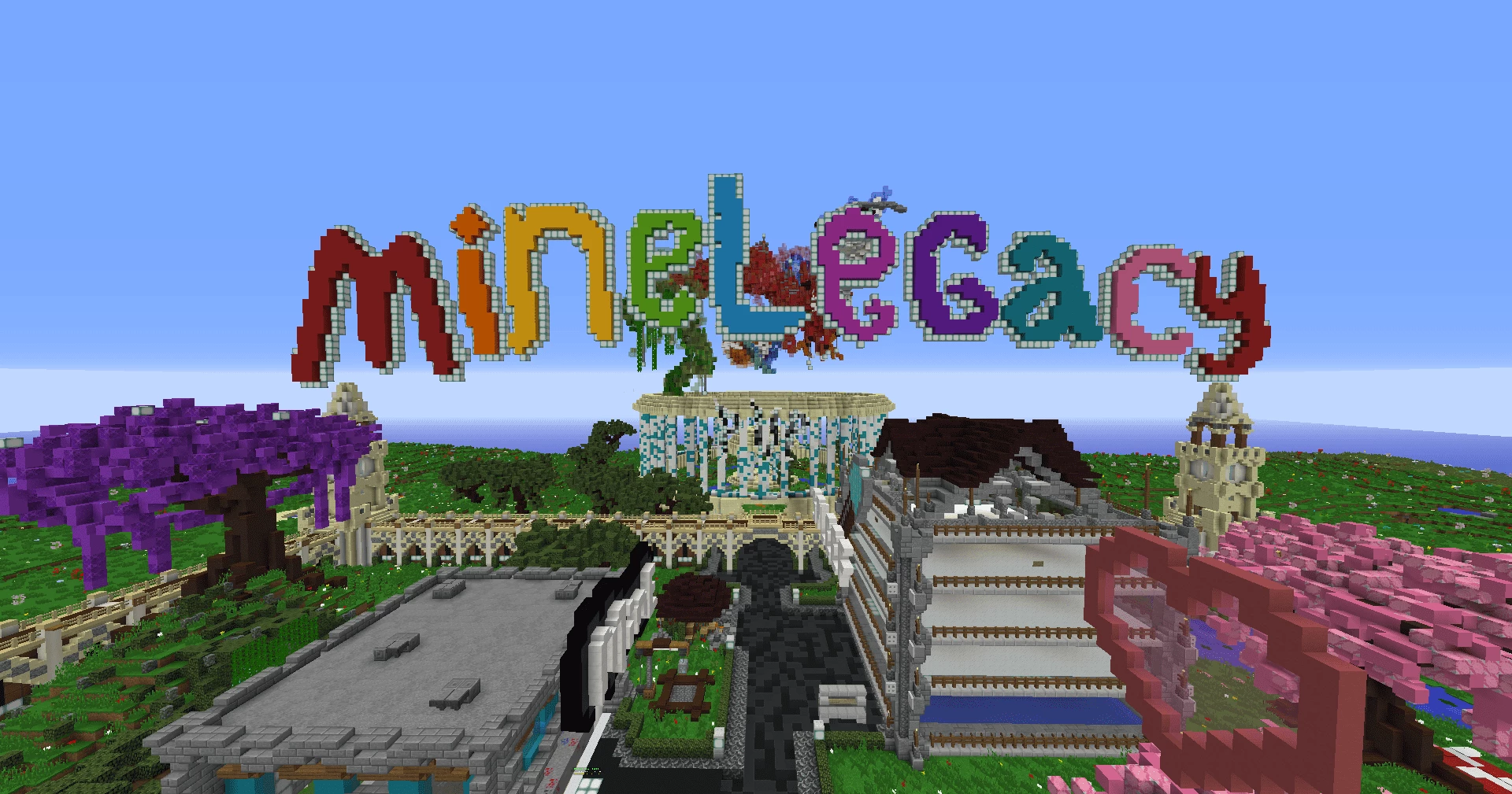 Скриншот сервера MINELEGACY