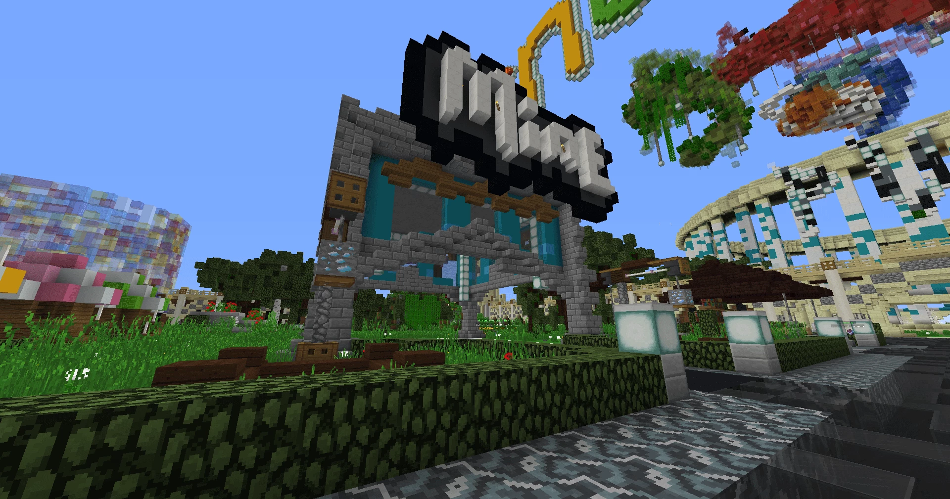 Скриншот сервера MINELEGACY