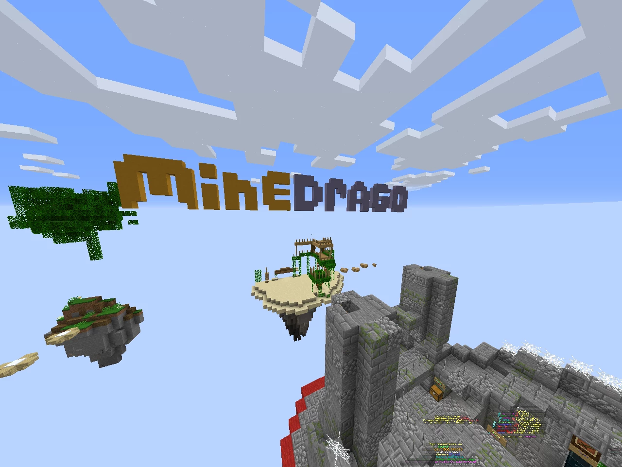 Скриншот сервера M1neDrago