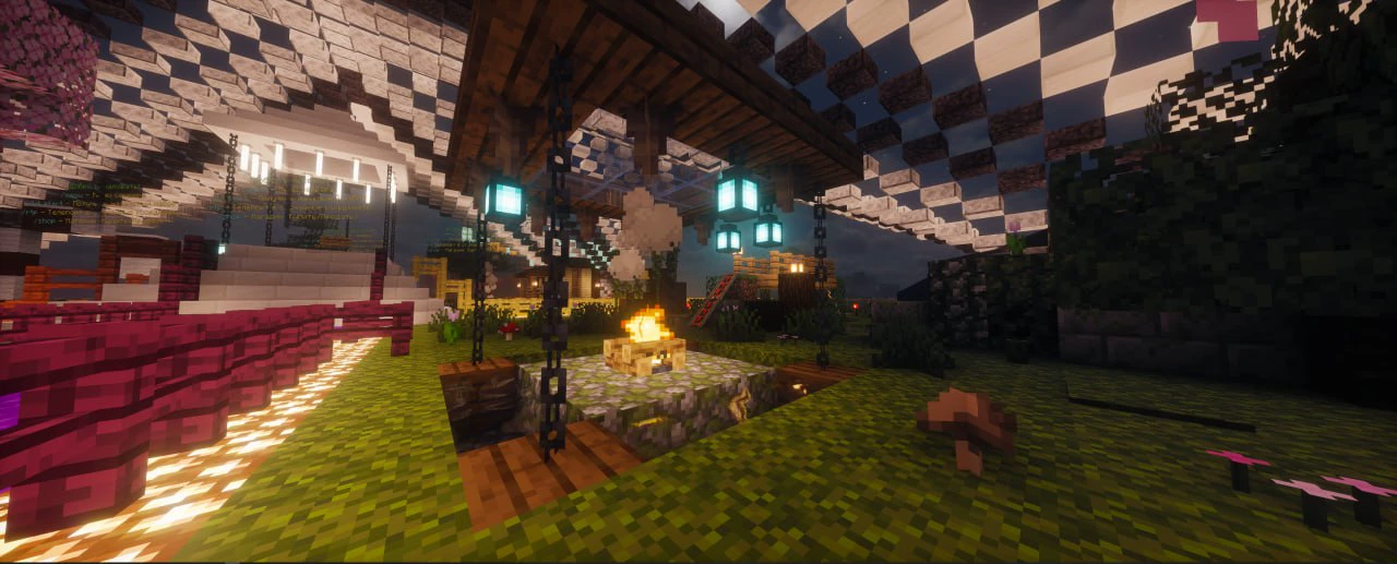 Скриншот сервера LuxeCraft