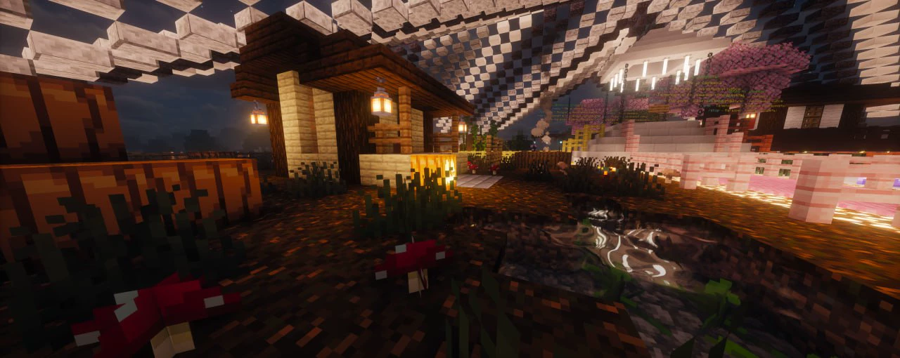 Скриншот сервера LuxeCraft