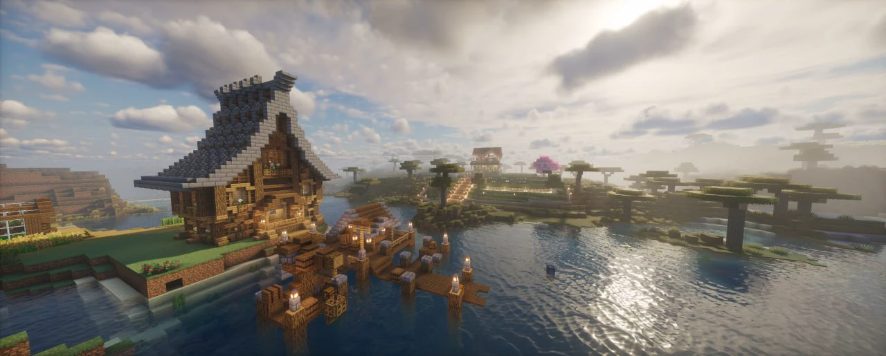 Скриншот сервера LuxeCraft