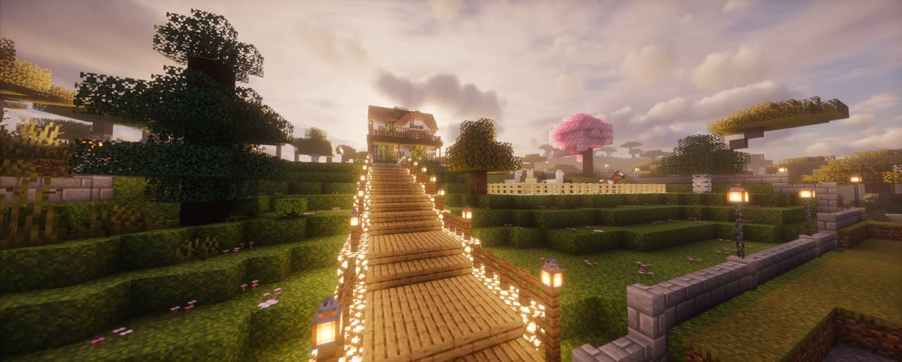 Скриншот сервера LuxeCraft