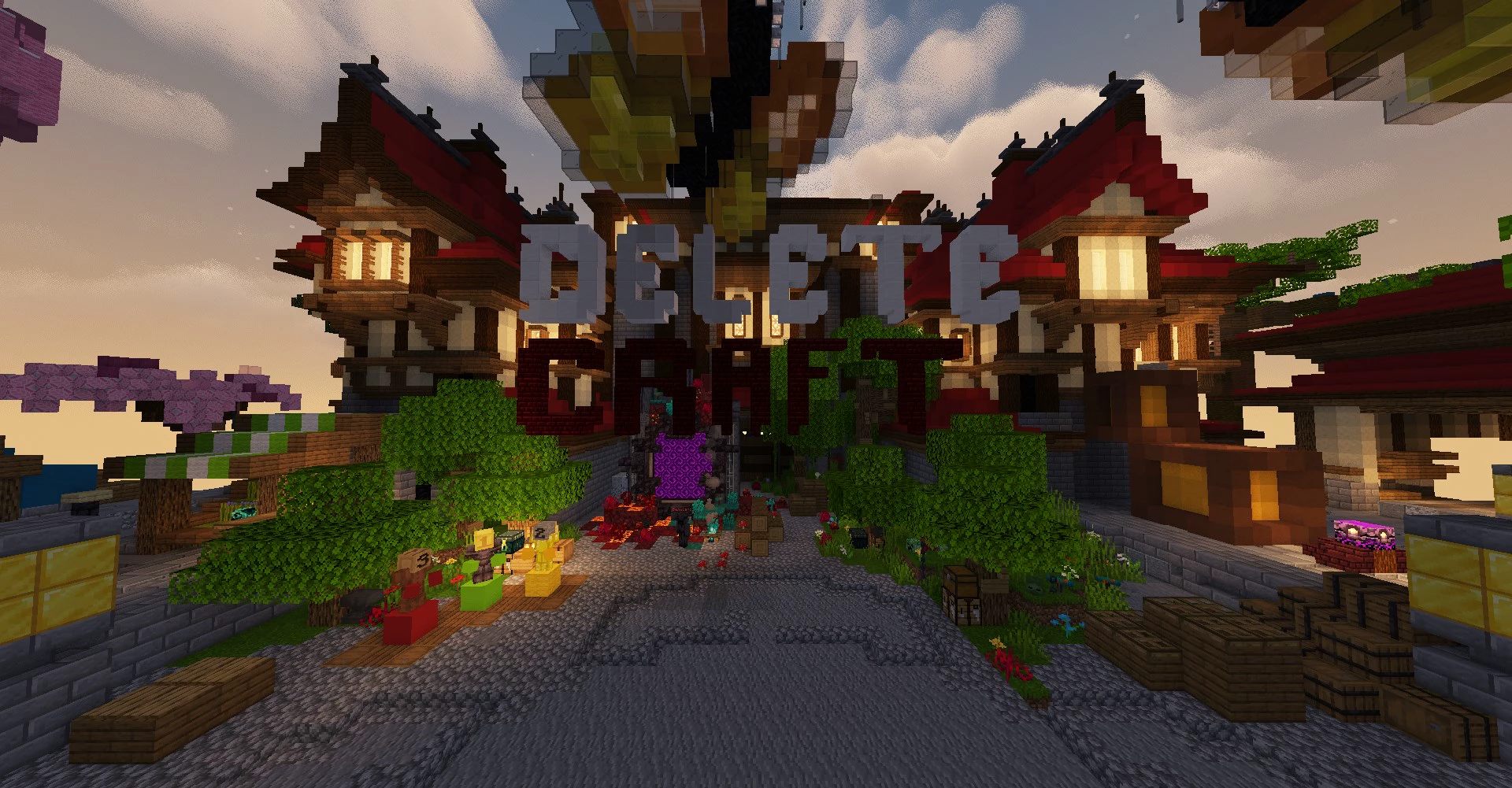 Скриншот сервера DeleteCraft