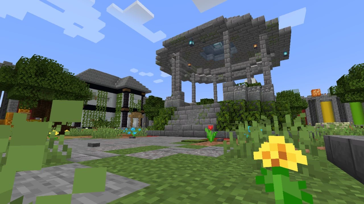Скриншот сервера RaisCraft