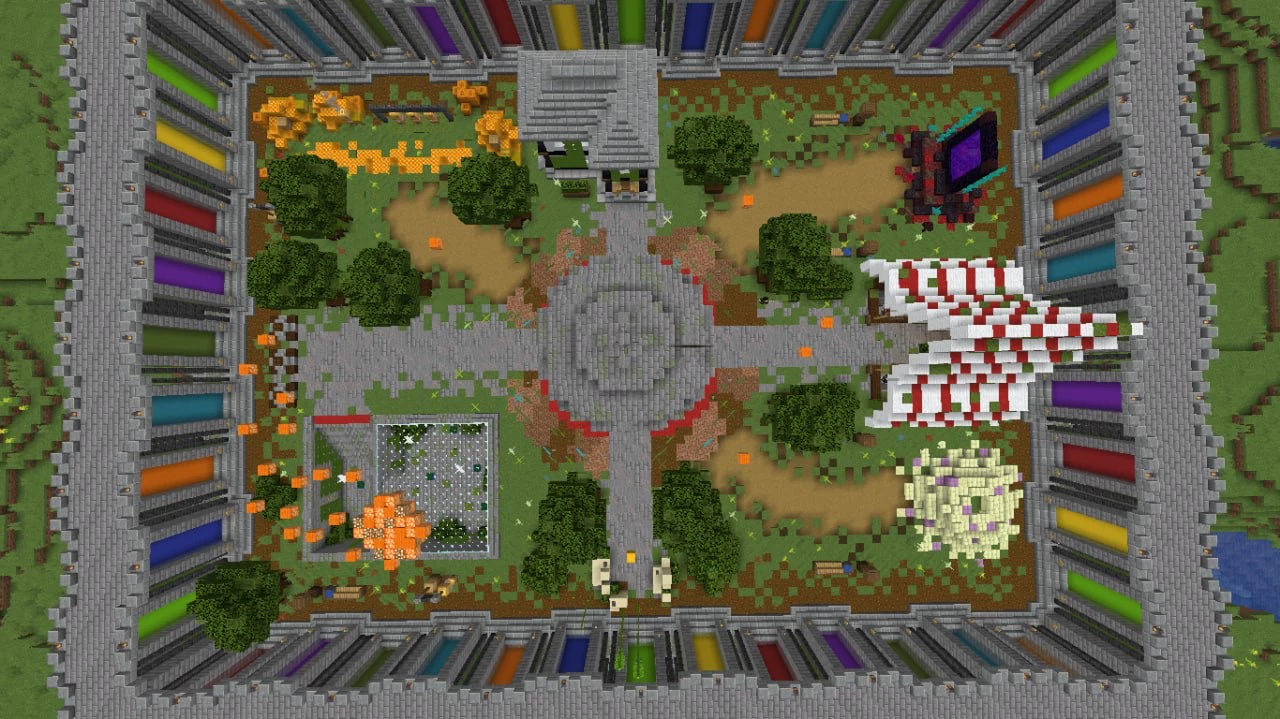 Скриншот сервера RaisCraft