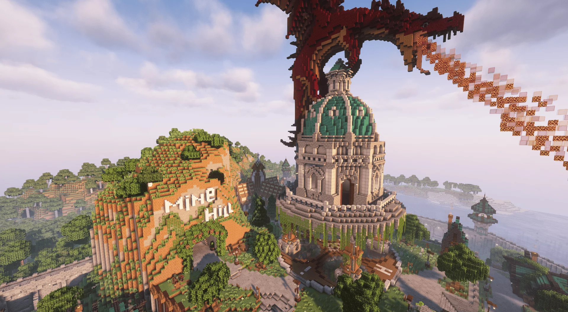 Скриншот сервера MineHill