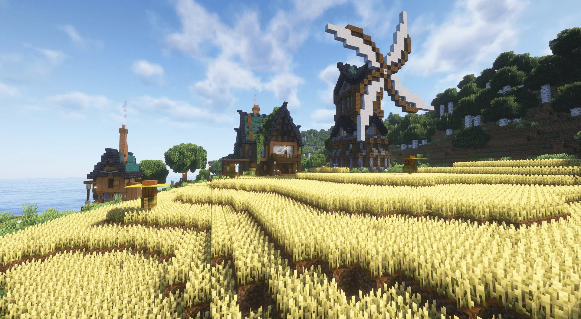Скриншот сервера MineHill