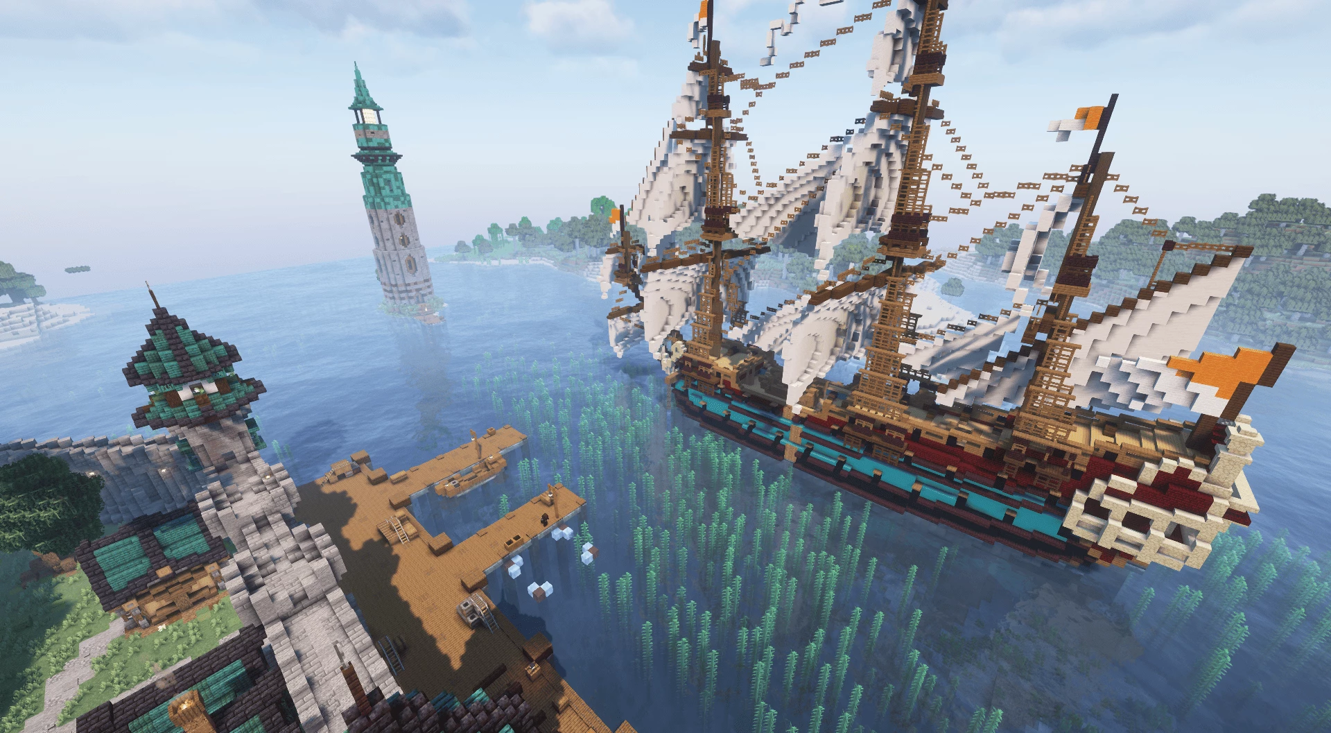 Скриншот сервера MineHill