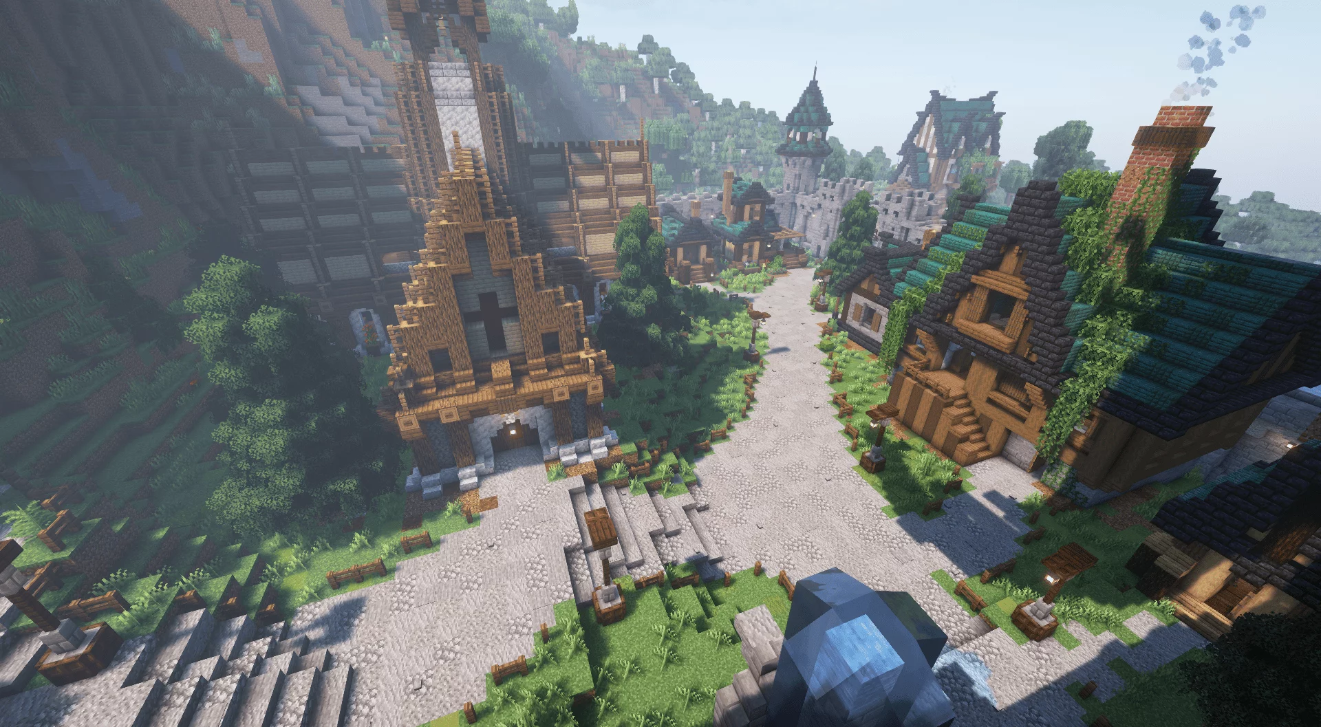 Скриншот сервера MineHill