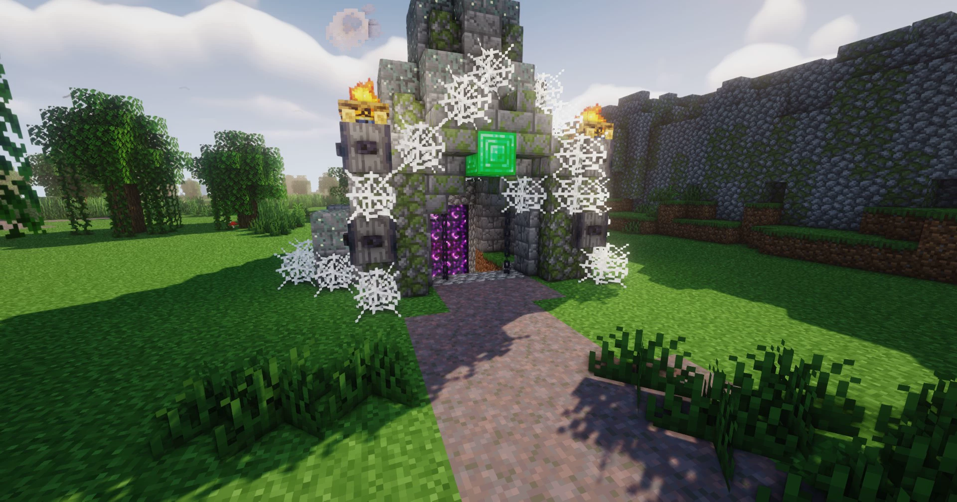 Скриншот сервера MineGods