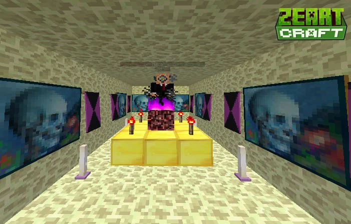Скриншот сервера ZEARTCRAFT