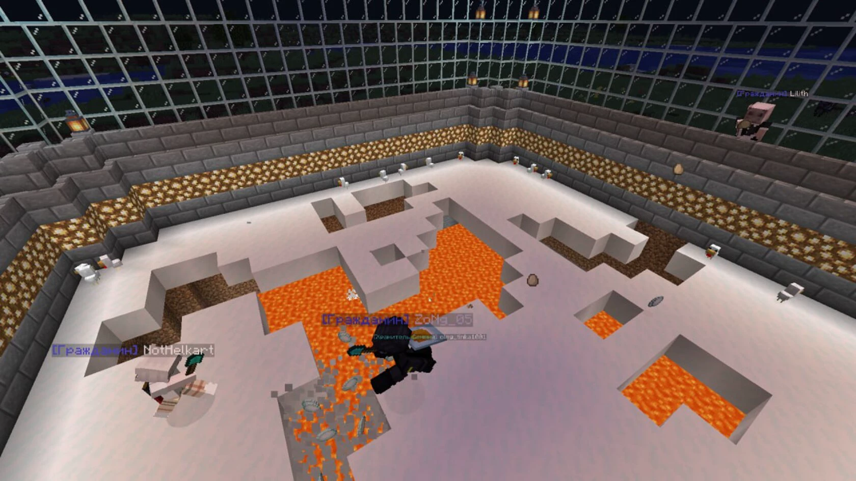 Скриншот сервера Mirorland